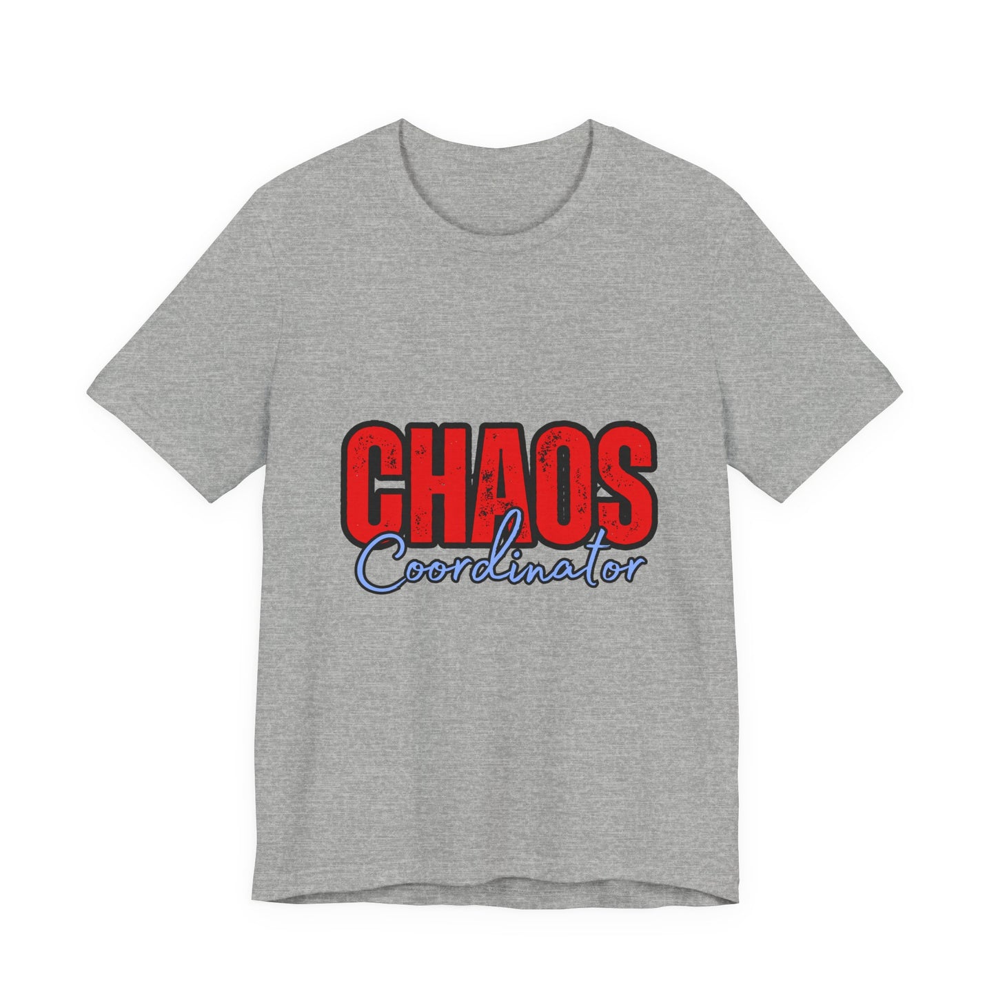 Chaos Coordinator Unisex Jersey Tee | Fun Everyday T-Shirt, Gift for Moms, Family Reunion Wear, Casual Style, Birthday Present