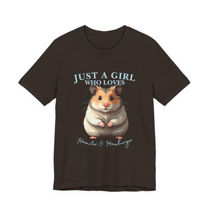 Cute Hamster Lover Tee, Unisex Jersey Short Sleeve Tee, Gifts for Animal Lovers, Pet Owner T-Shirt, Birthday Gift, Hamster Apparel