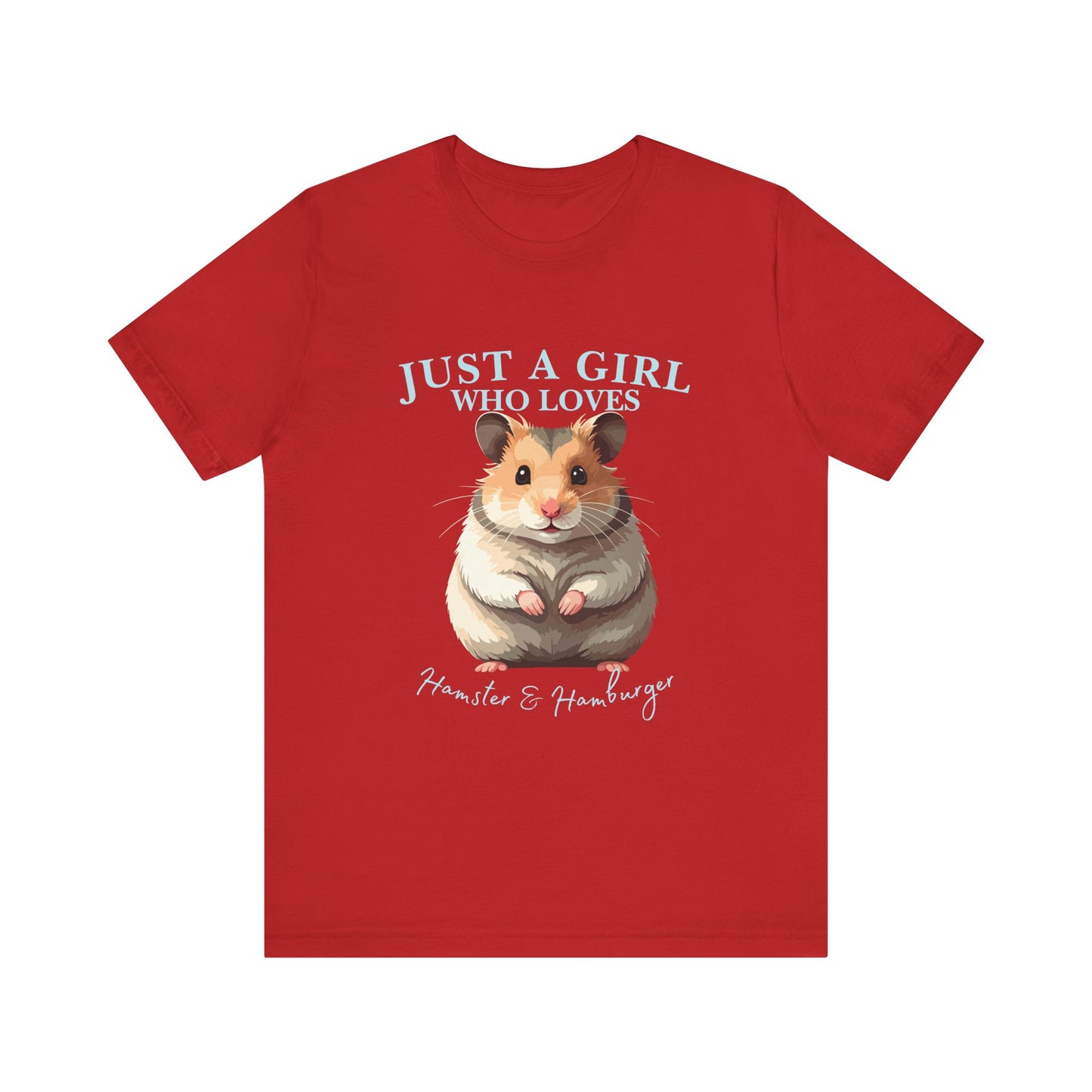 Cute Hamster Lover Tee, Unisex Jersey Short Sleeve Tee, Gifts for Animal Lovers, Pet Owner T-Shirt, Birthday Gift, Hamster Apparel