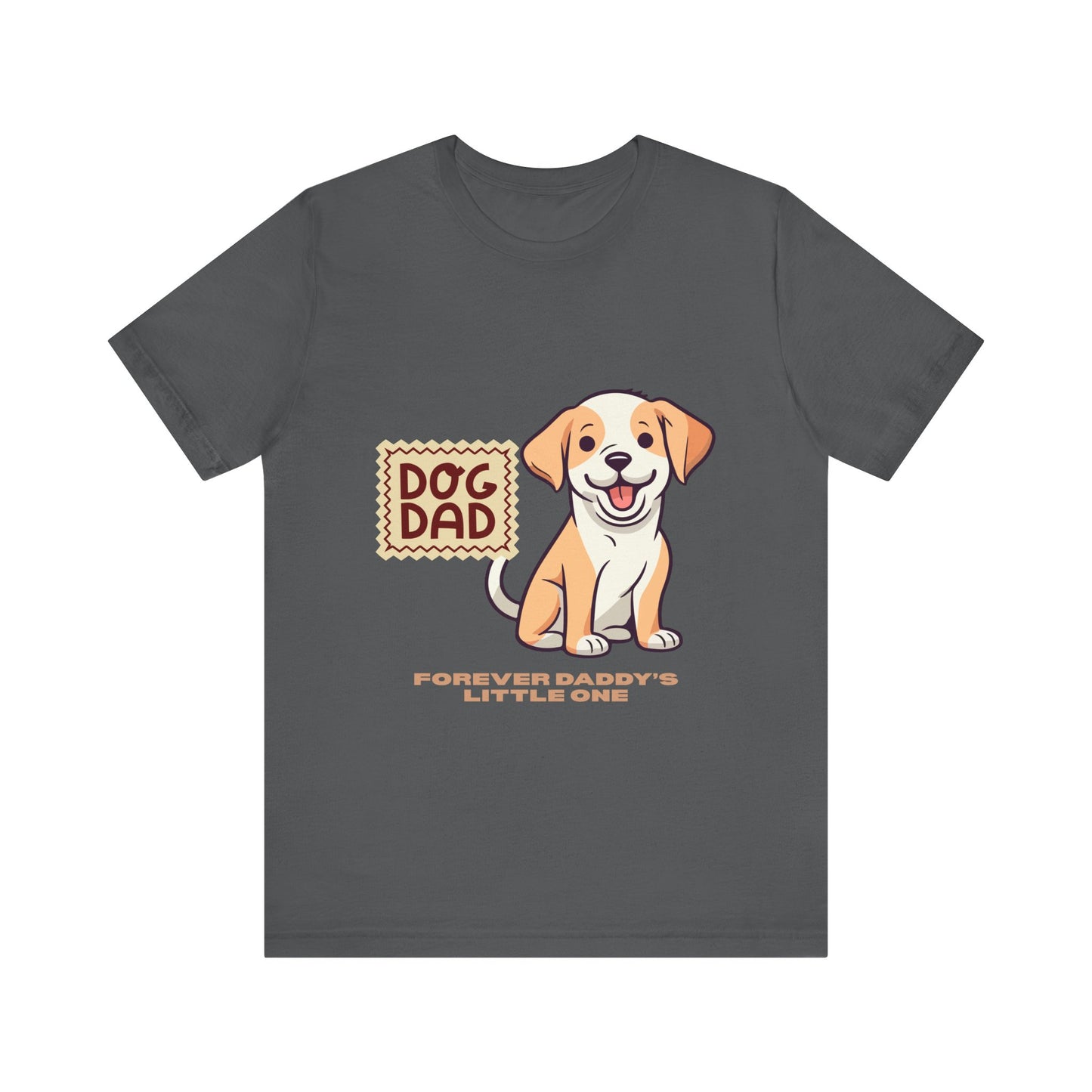 Dog Dad T-Shirt, Perfect Gift for Pet Lovers, Father's Day Apparel, Unisex Casual Tee, Dog Lover Shirt, Cute Dog Dad Design