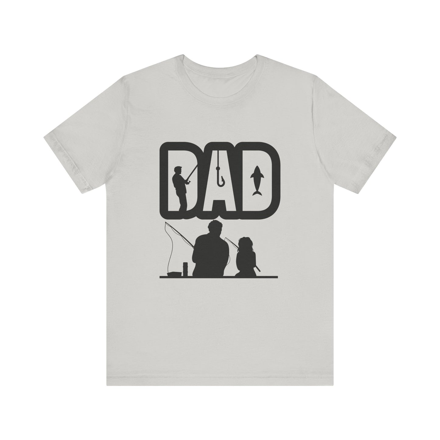 Father and Child Fishing Tee, Perfect Gift for Dads, Fishing Enthusiast Shirt, Father's Day Apparel, Family Bonding Tee