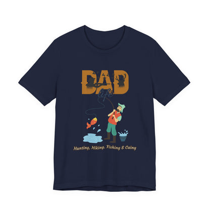 Dad Life Fishing Tee, Perfect for Fathers Day, Outdoor Adventures, Casual Wear, Gift for Dads, Fishing Enthusiasts