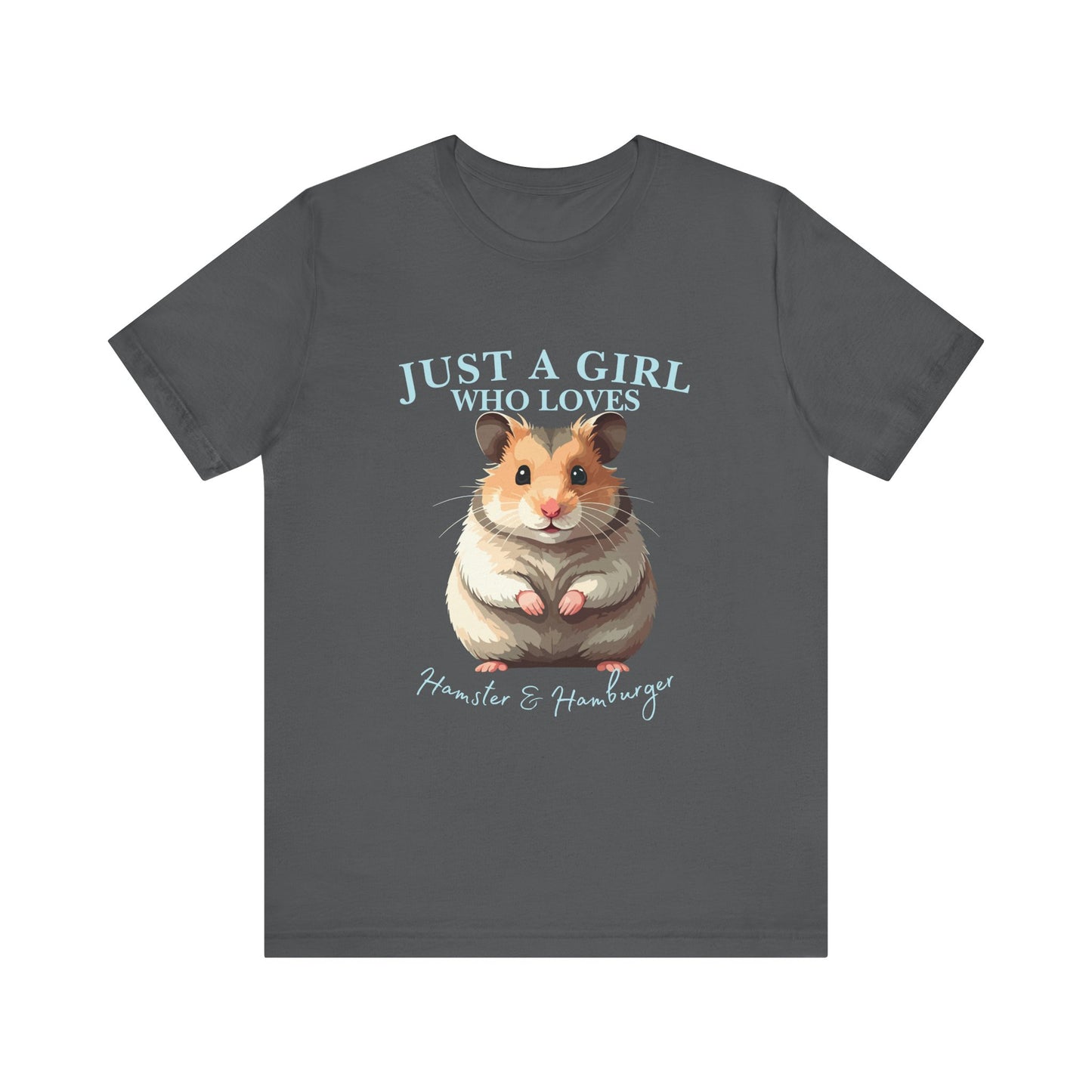 Cute Hamster Lover Tee, Unisex Jersey Short Sleeve Tee, Gifts for Animal Lovers, Pet Owner T-Shirt, Birthday Gift, Hamster Apparel
