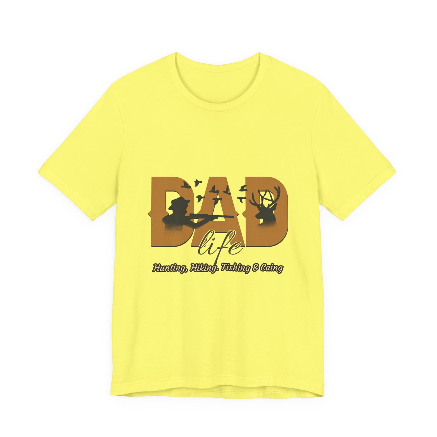 Dad Life Short Sleeve Tee - Celebrate Fatherhood, Gift for Dads, Casual Everyday Wear, Father's Day, Family Gatherings, Outdoor Adventures