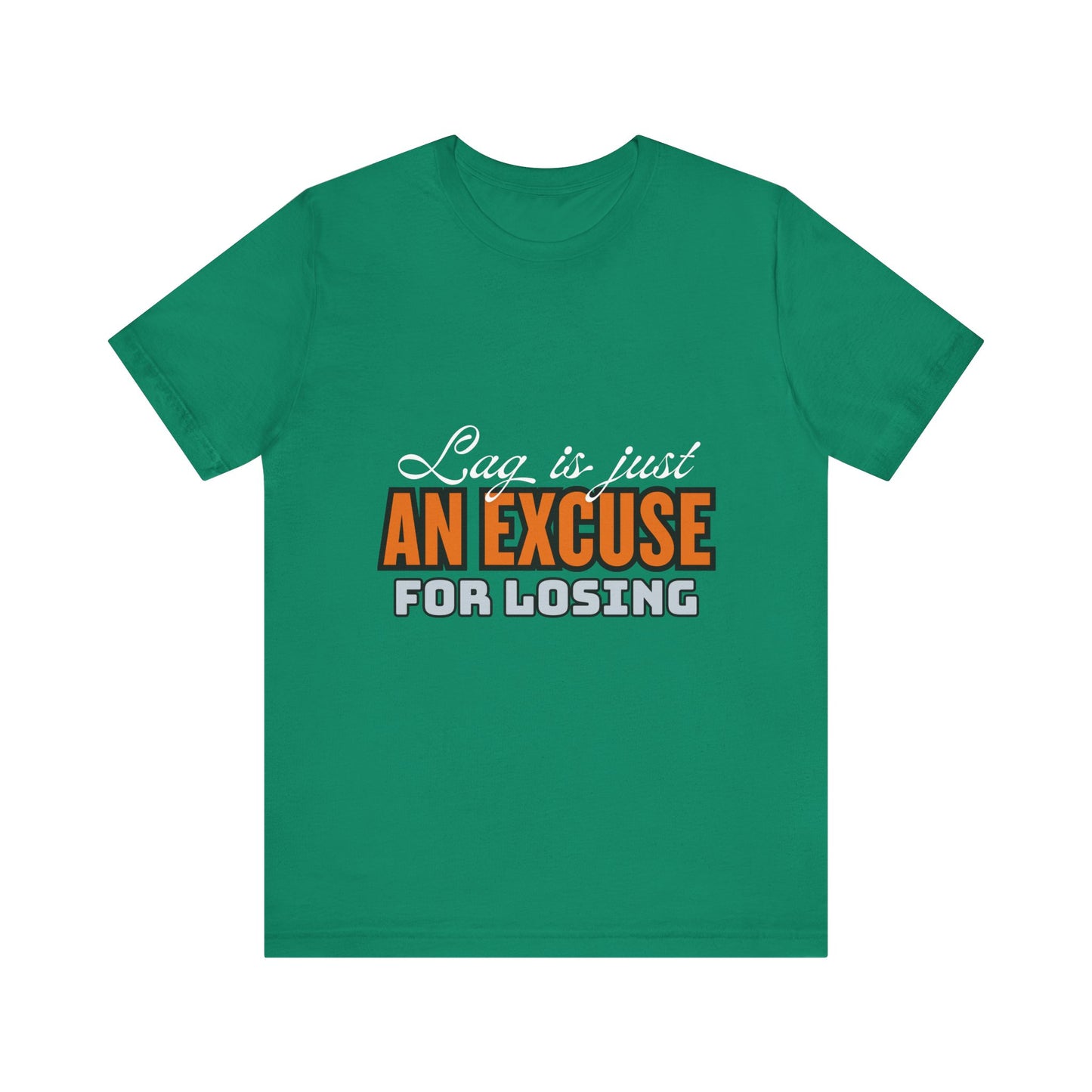 Motivational Fitness Tee, Unisex Jersey Short Sleeve Tee - 'Laziness is just an excuse for losing', Workout Apparel, Gym Shirt, Gift [...]