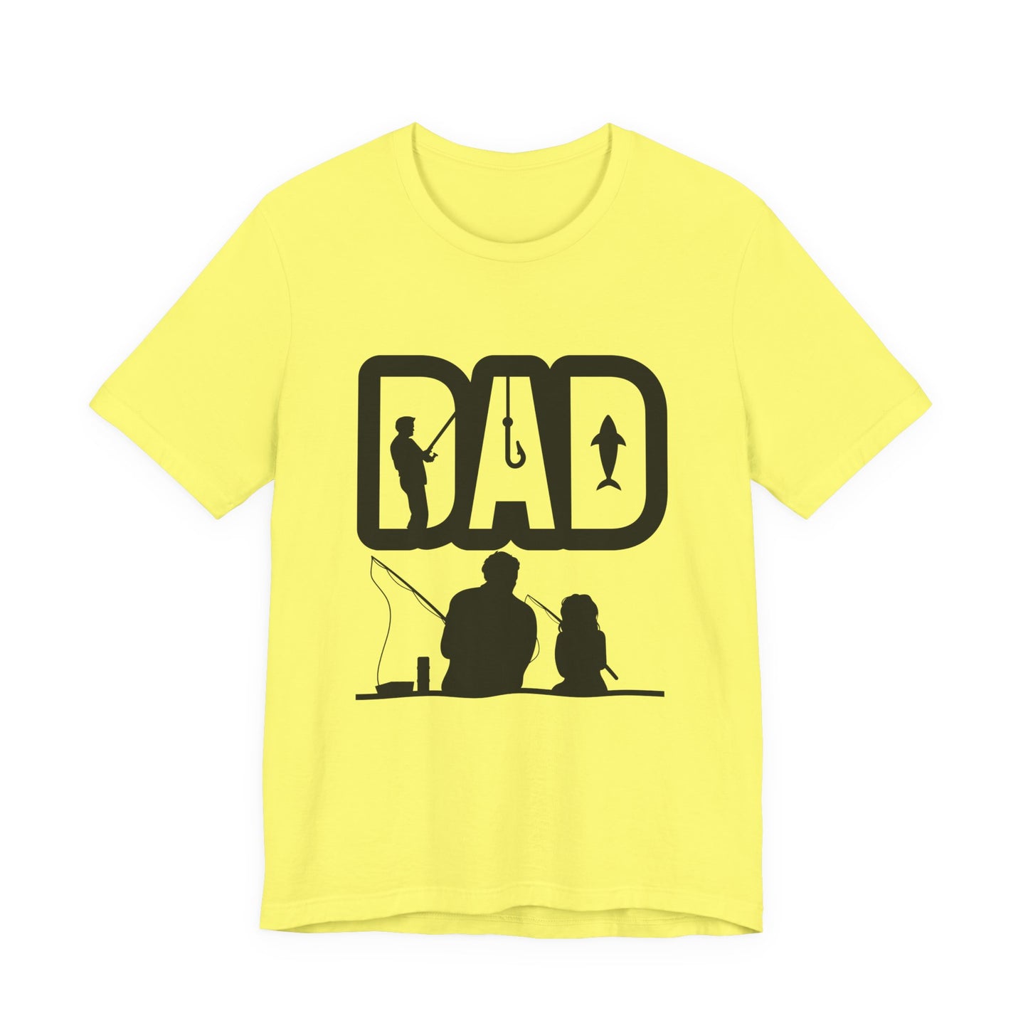 Father and Child Fishing Tee, Perfect Gift for Dads, Fishing Enthusiast Shirt, Father's Day Apparel, Family Bonding Tee