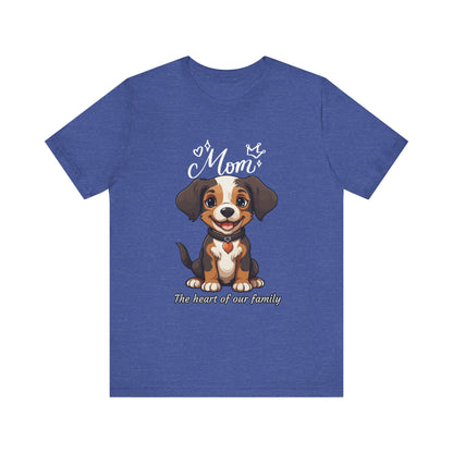 Dog Mom T-Shirt, Perfect Gift for Pet Lovers, Family Tee, Cute Canine Design, Mother's Day, Birthday Gift