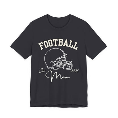 Football Mom Unisex Tee, Sports Fan Shirt, Gift for Moms, Casual Wear, Football Season Apparel, Family Game Day Top