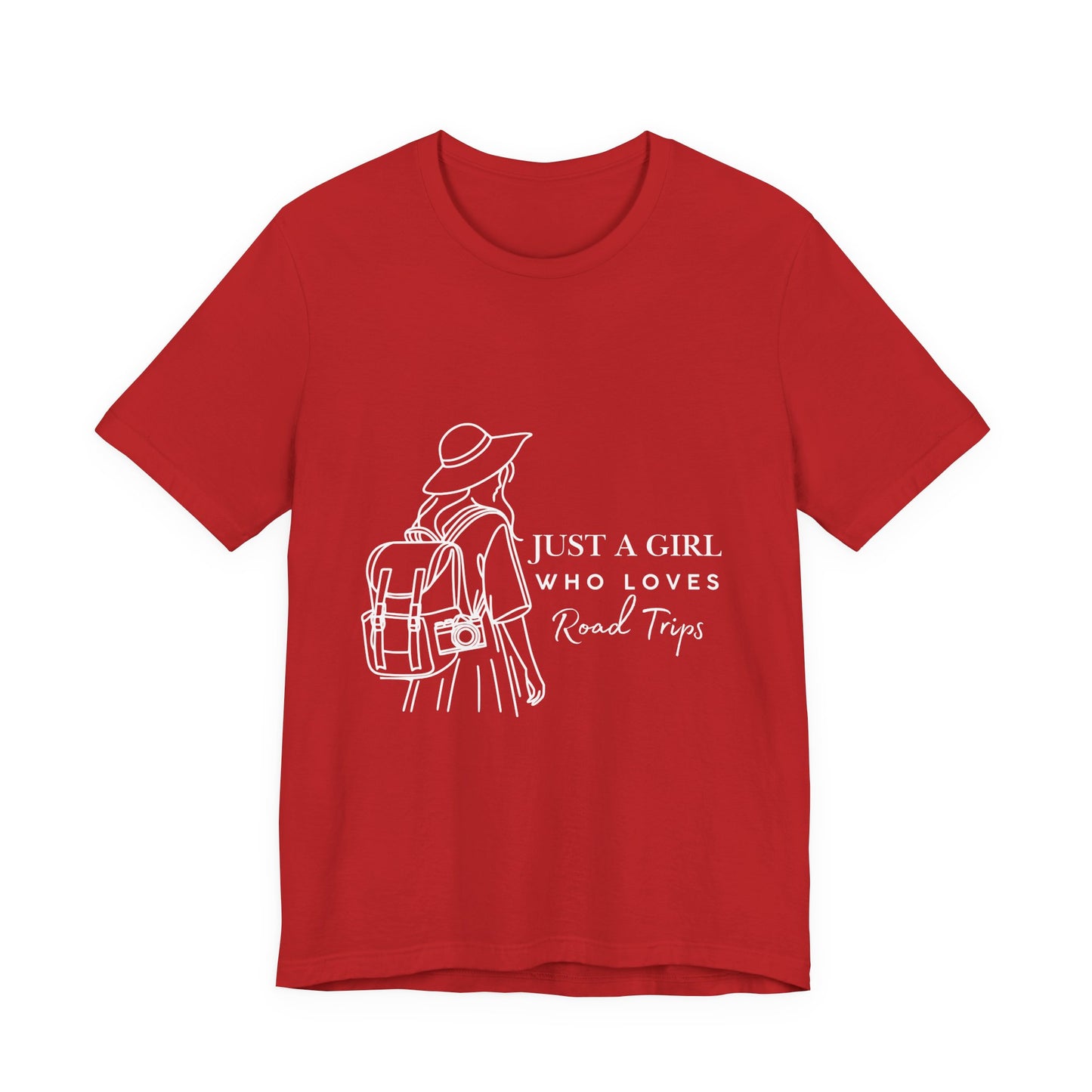 Adventure-Ready Tee for Girls | 'Just a Girl Who Loves Road Trips' | Travel Shirt, Vacation Outfit, Gift for Travelers, Summer [...]