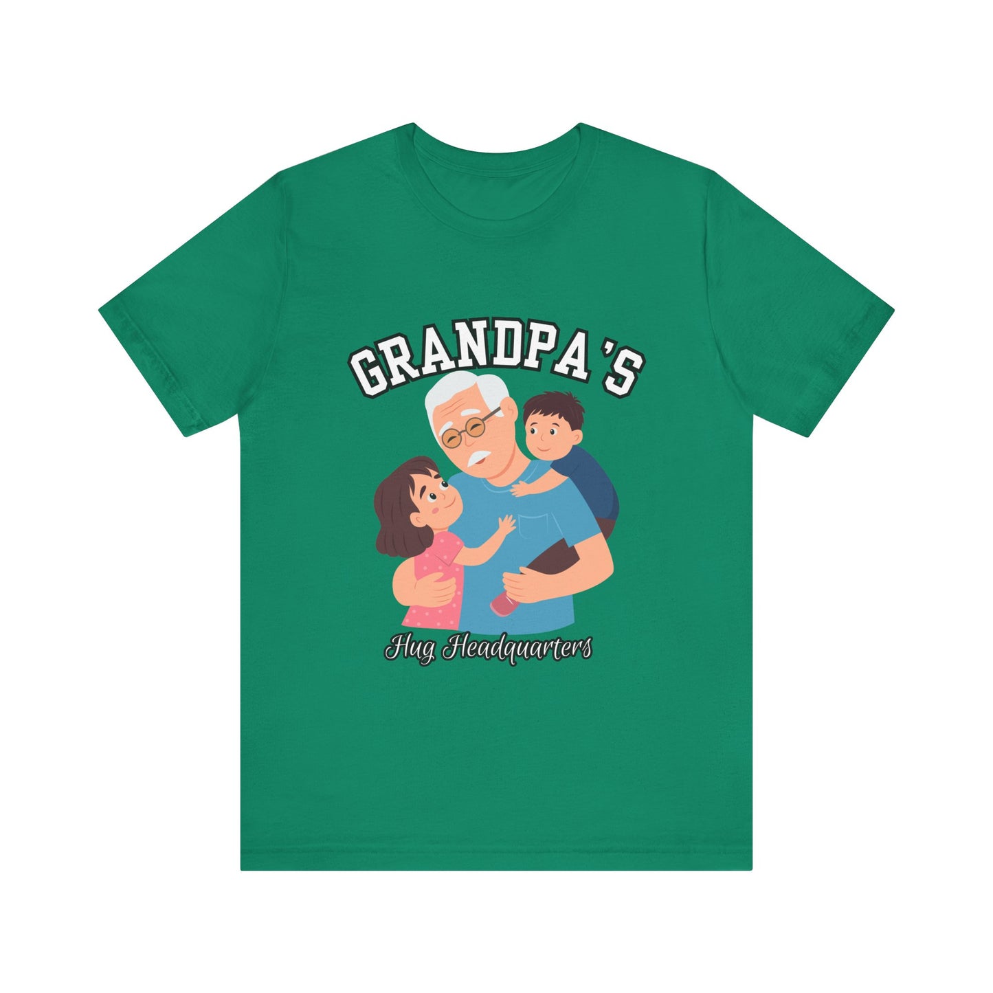 Grandpa's Fun Headquarters Tee | Family Gift, Father's Day, Grandparent's Day, Casual Wear, Cute Graphic Shirt
