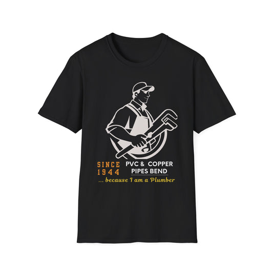 Vintage Plumber T-Shirt, Retro Plumbing Tee, Funny Pipe Fitter Shirt, Gift for Homeowners, Tradesman T-shirt