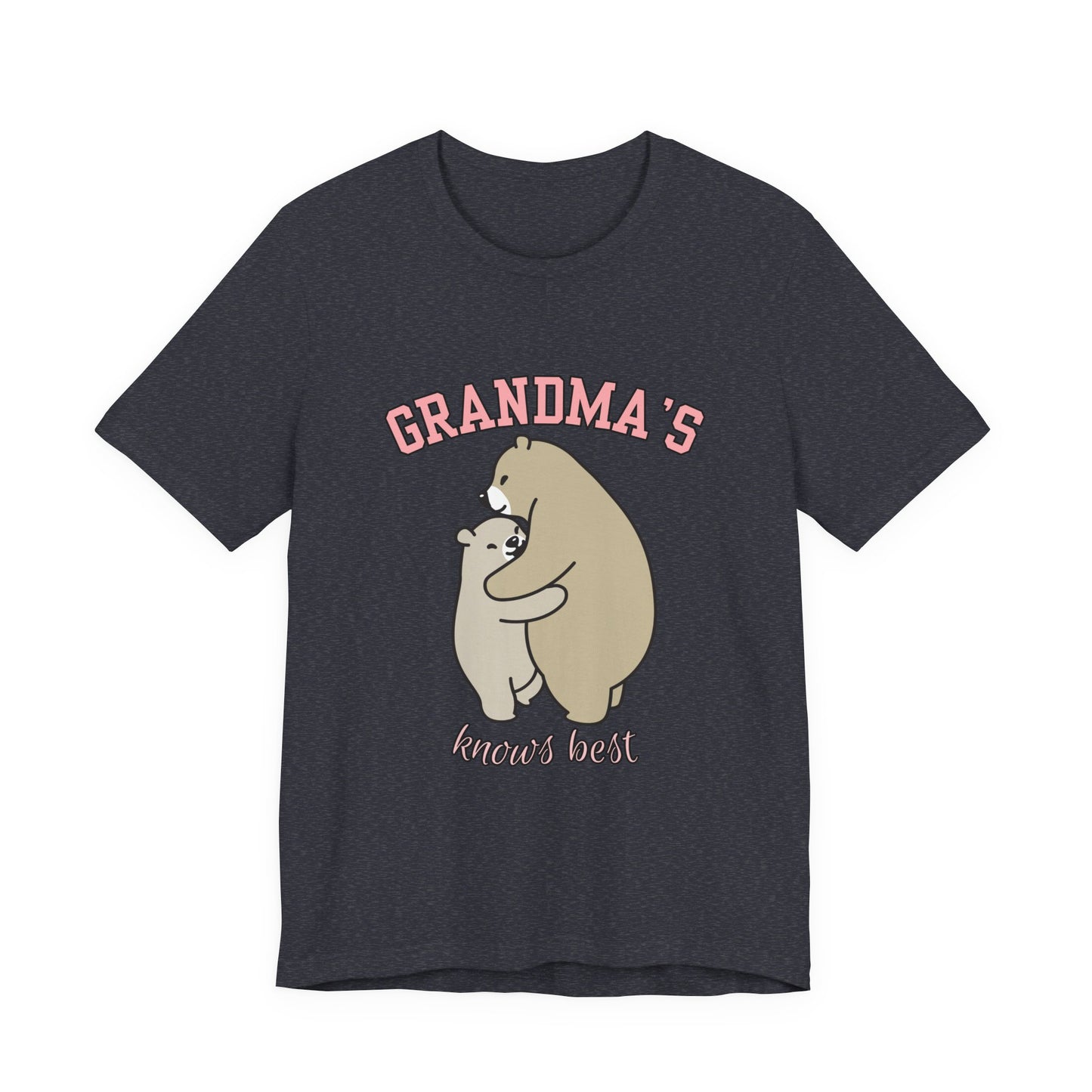 Grandma's Bears Unisex Short Sleeve Tee, Cute T-Shirt for Grandma, Gift for Grandparents, Birthday Gift, Family Matching Outfits
