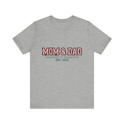 Mom & Dad Partner in Parenting Tee, Family Matching Tee, Parent T-Shirt, Gift for New Parents, Cute Family Shirt, Unisex Graphic Tee