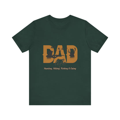 Dad Life Short Sleeve Tee - Celebrate Fatherhood, Gift for Dads, Casual Everyday Wear, Father's Day, Family Gatherings, Outdoor Adventures