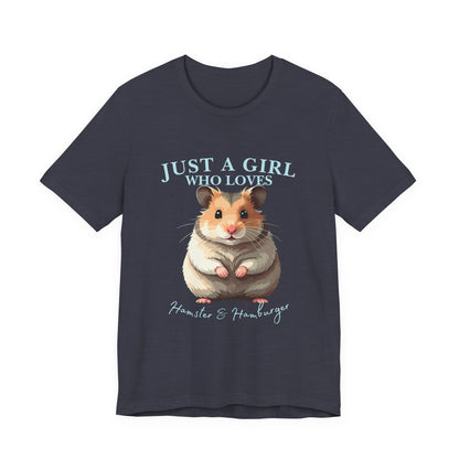 Cute Hamster Lover Tee, Unisex Jersey Short Sleeve Tee, Gifts for Animal Lovers, Pet Owner T-Shirt, Birthday Gift, Hamster Apparel