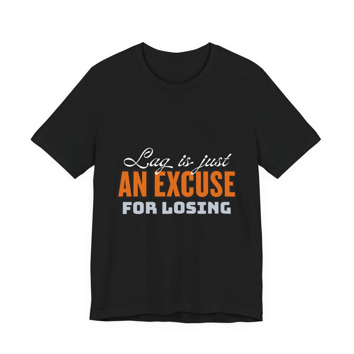 Motivational Fitness Tee, Unisex Jersey Short Sleeve Tee - 'Laziness is just an excuse for losing', Workout Apparel, Gym Shirt, Gift [...]