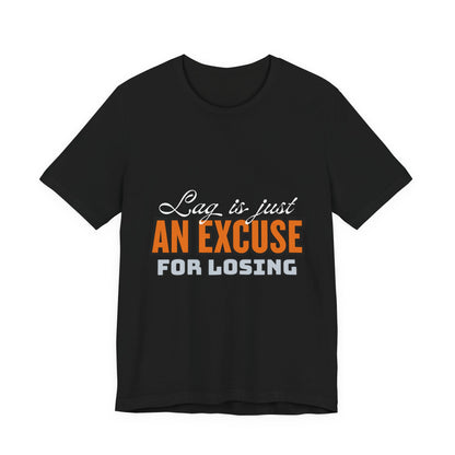 Motivational Fitness Tee, Unisex Jersey Short Sleeve Tee - 'Laziness is just an excuse for losing', Workout Apparel, Gym Shirt, Gift [...]