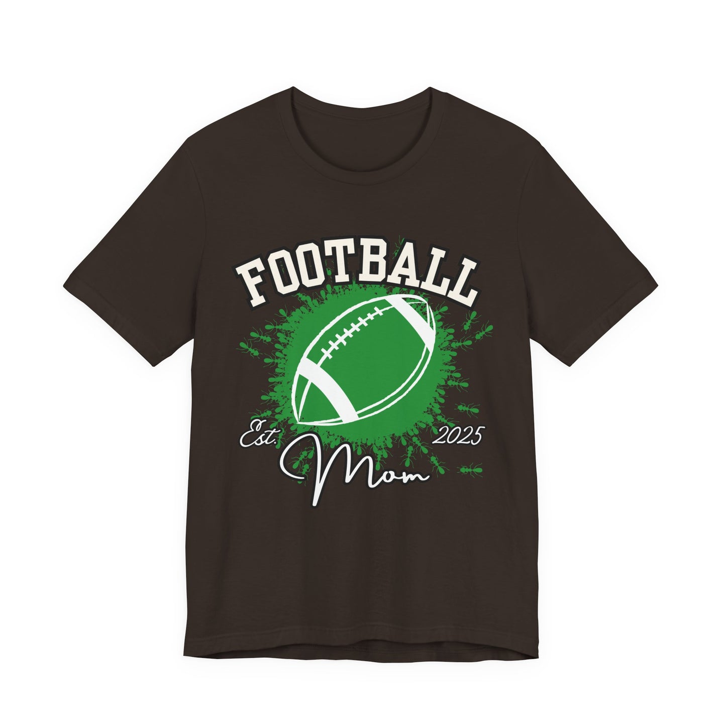 Football Mom Tee, Unisex Short Sleeve T-Shirt, Perfect Gift for Sports Moms, Game Day Apparel, Casual Weekend Wear
