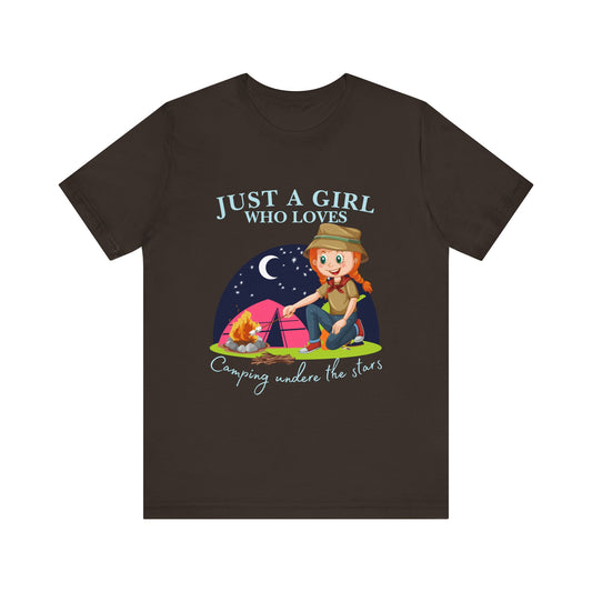 Camping Lover's Tee | Perfect for Outdoor Adventures, Gift for Nature Enthusiasts, Summer Camp, Hiking, Outdoor Activities