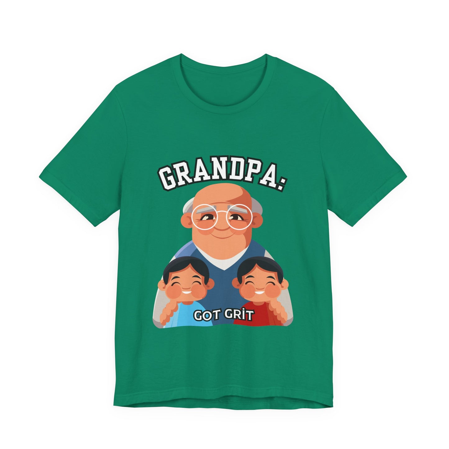 Grandpa Got Grit Tee, Funny Grandpa Shirt, Father's Day Gift, Family Reunion T-Shirt, Cute Gift for Grandpas, Unisex Graphic Tee