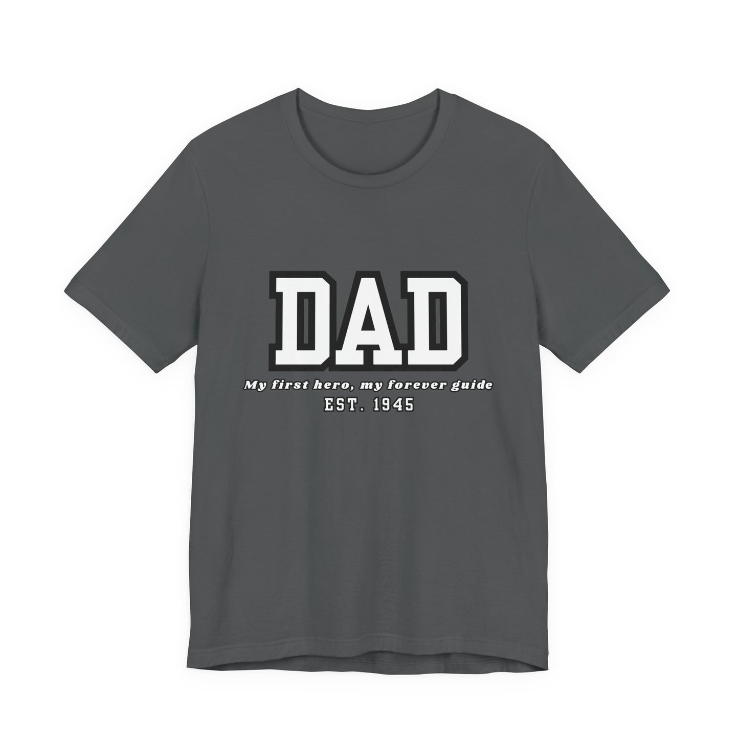 Dad Est. 1986 Unisex Tee - Gift for Father's Day, Birthday Tee, Casual Wear, Family T-Shirt, Dad's Day Out