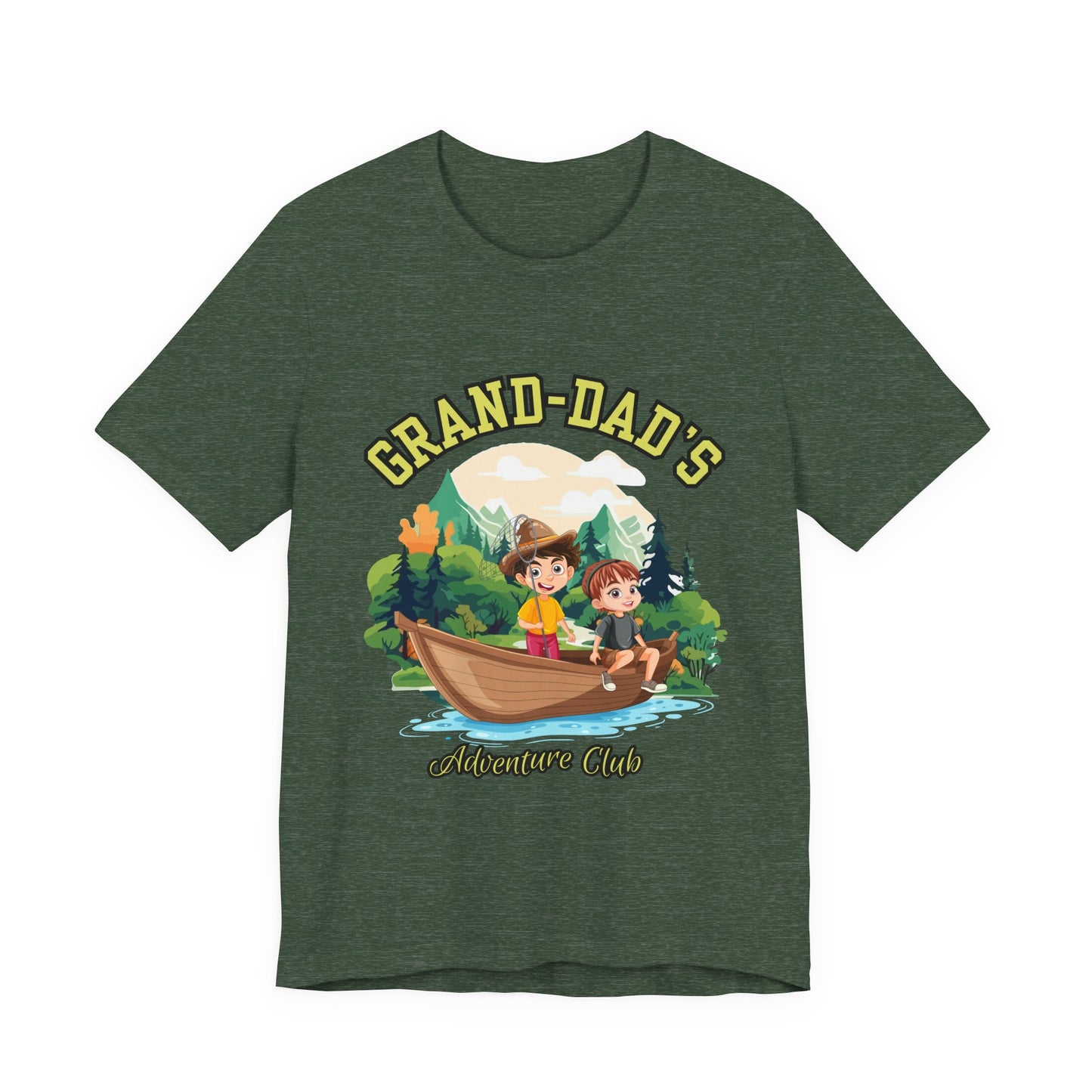 Adventurous Grandpa T-Shirt, Grand-Dad's Adventure Club Tee, Family Outing Shirt, Father's Day Gift, Kids' Adventure Gift