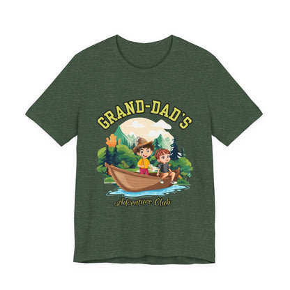 Adventurous Grandpa T-Shirt, Grand-Dad's Adventure Club Tee, Family Outing Shirt, Father's Day Gift, Kids' Adventure Gift