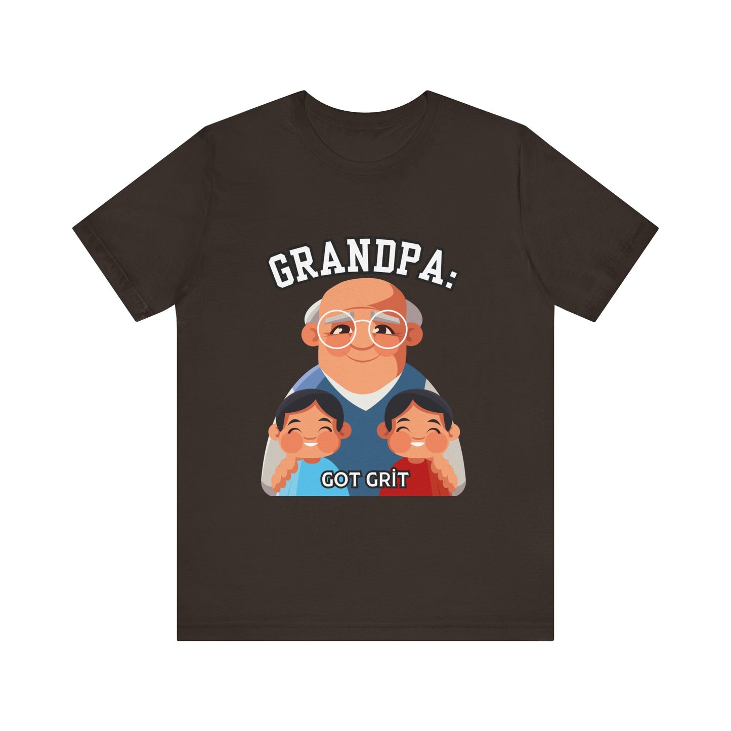 Grandpa Got Grit Tee, Funny Grandpa Shirt, Father's Day Gift, Family Reunion T-Shirt, Cute Gift for Grandpas, Unisex Graphic Tee
