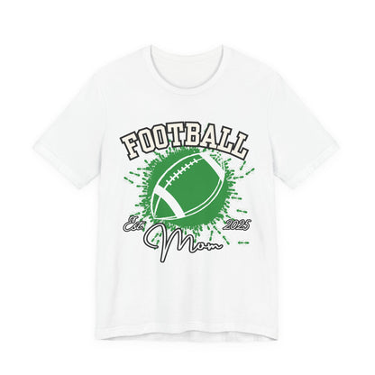 Football Mom Tee, Unisex Short Sleeve T-Shirt, Perfect Gift for Sports Moms, Game Day Apparel, Casual Weekend Wear