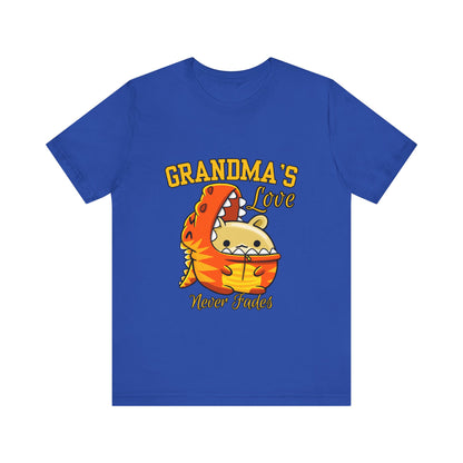 Grandma's Love Unisex Tee, Cute Family T-Shirt, Gifts for Grandma, Birthday Shirt, Summer Casual Wear, Cute Graphic Tee