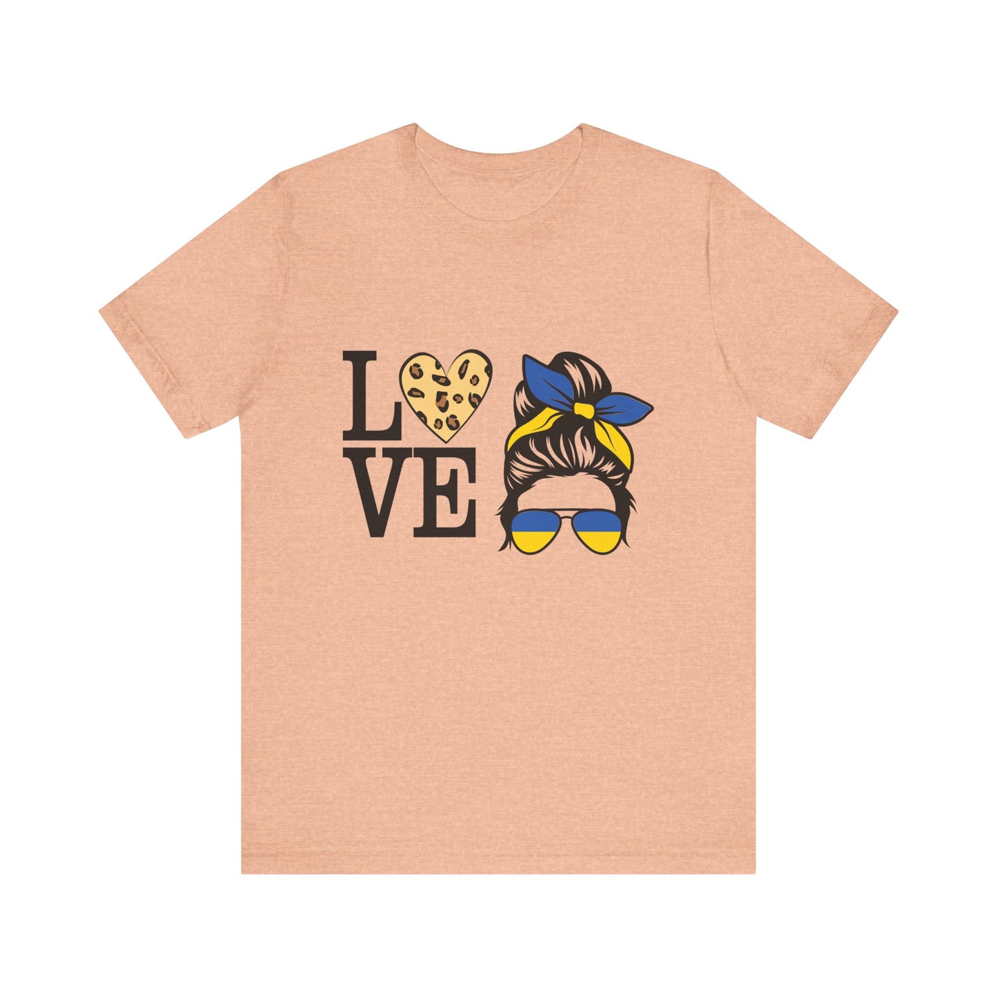 Stylish Love Graphic Tee, Casual Shirt, Gift for Her, Summer Fashion, Trendy Outfit, Valentine's Day, Birthday Gift
