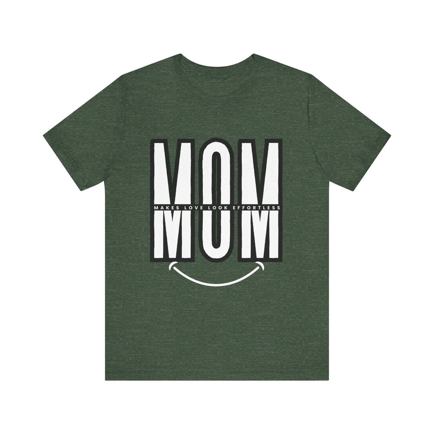 Mom Life Short Sleeve Tee - Perfect Gift for Mothers, Mother's Day, Casual Wear, Family Gatherings, Unique Mom Shirt