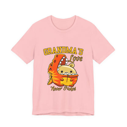 Grandma's Love Unisex Tee, Cute Family T-Shirt, Gifts for Grandma, Birthday Shirt, Summer Casual Wear, Cute Graphic Tee