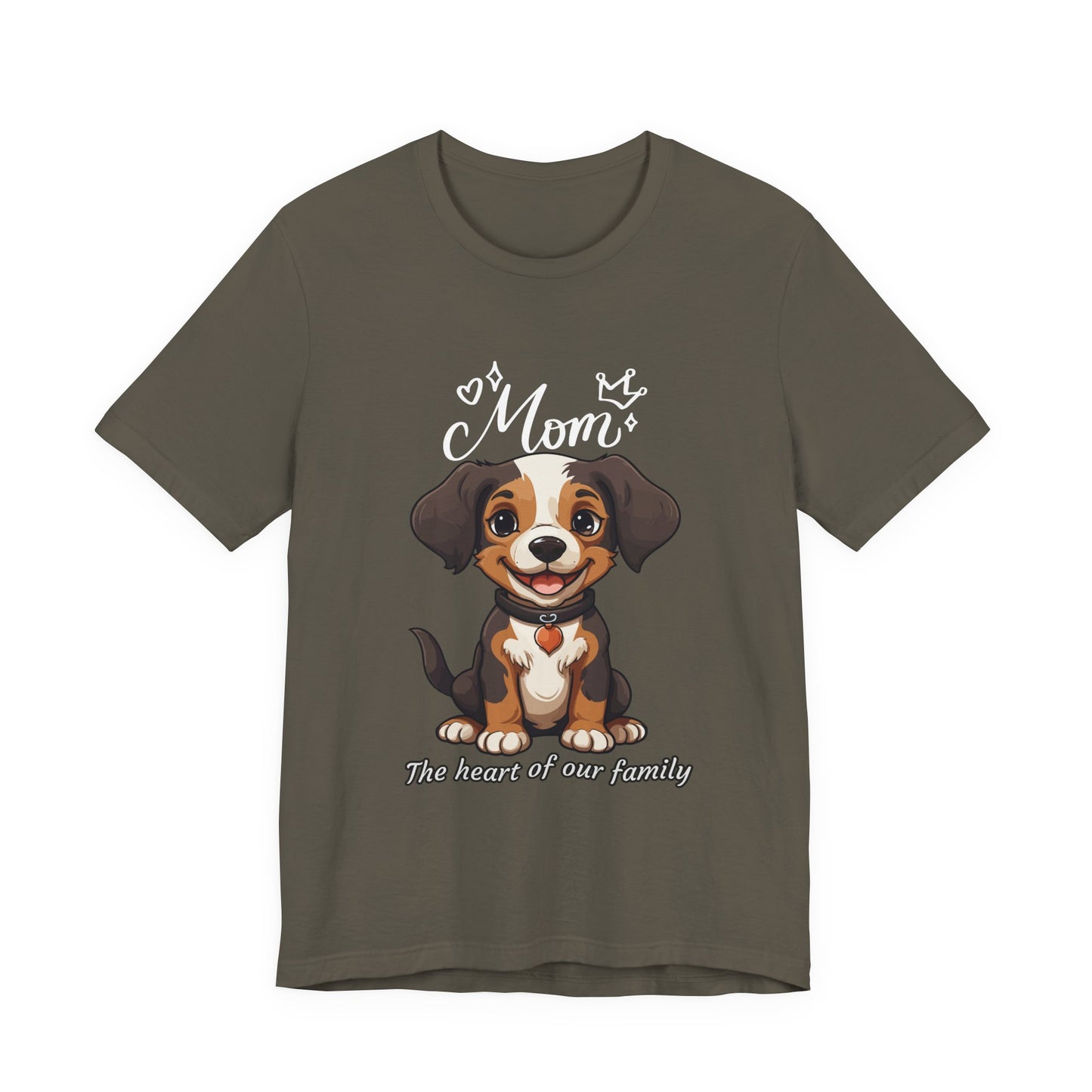 Dog Mom T-Shirt, Perfect Gift for Pet Lovers, Family Tee, Cute Canine Design, Mother's Day, Birthday Gift