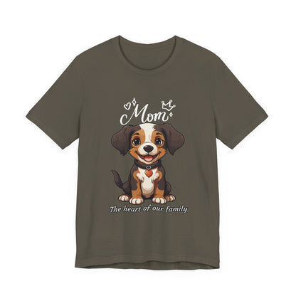 Dog Mom T-Shirt, Perfect Gift for Pet Lovers, Family Tee, Cute Canine Design, Mother's Day, Birthday Gift