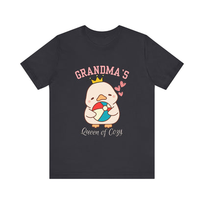 Grandma's Queen of Corgis Tee, Cute Pet Lovers Shirt, Gift for Dog Moms, Unique Grandma Gift, Casual T-Shirt, Fun Animal Tee