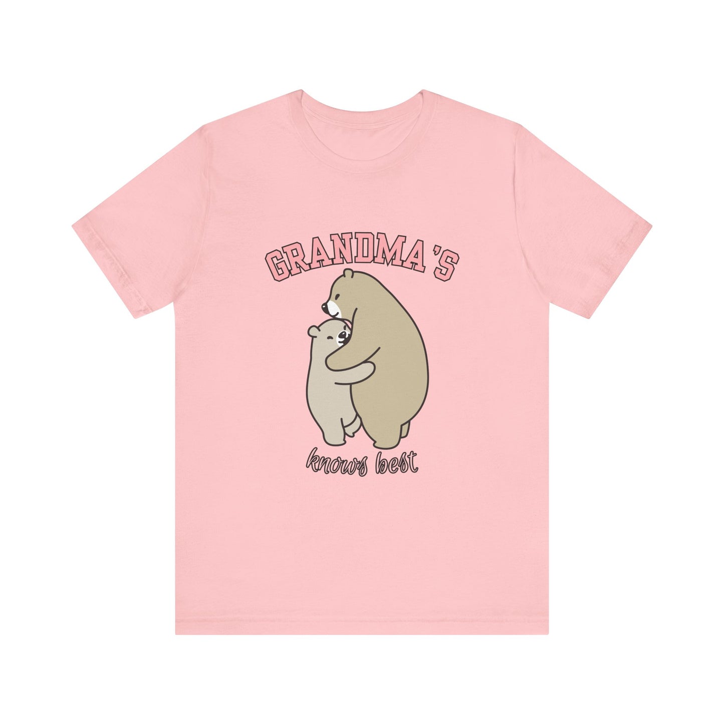 Grandma's Bears Unisex Short Sleeve Tee, Cute T-Shirt for Grandma, Gift for Grandparents, Birthday Gift, Family Matching Outfits