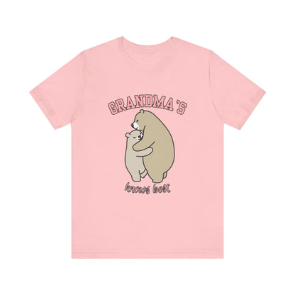 Grandma's Bears Unisex Short Sleeve Tee, Cute T-Shirt for Grandma, Gift for Grandparents, Birthday Gift, Family Matching Outfits