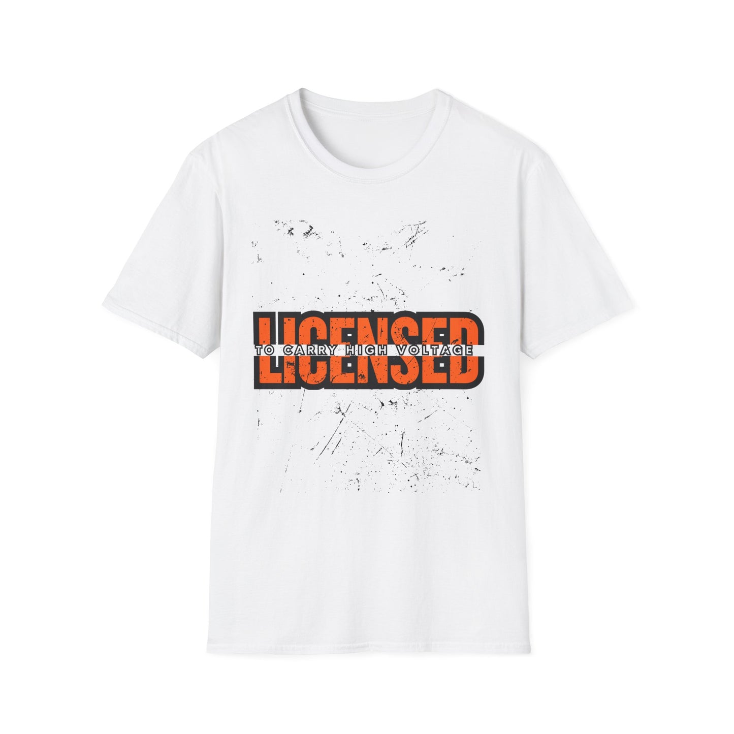 Licensed Electrician Vintage Style Unisex T-Shirt, Casual Wear, Graphic Tee for Everyday Use, Gift for Friends, Trendy Apparel