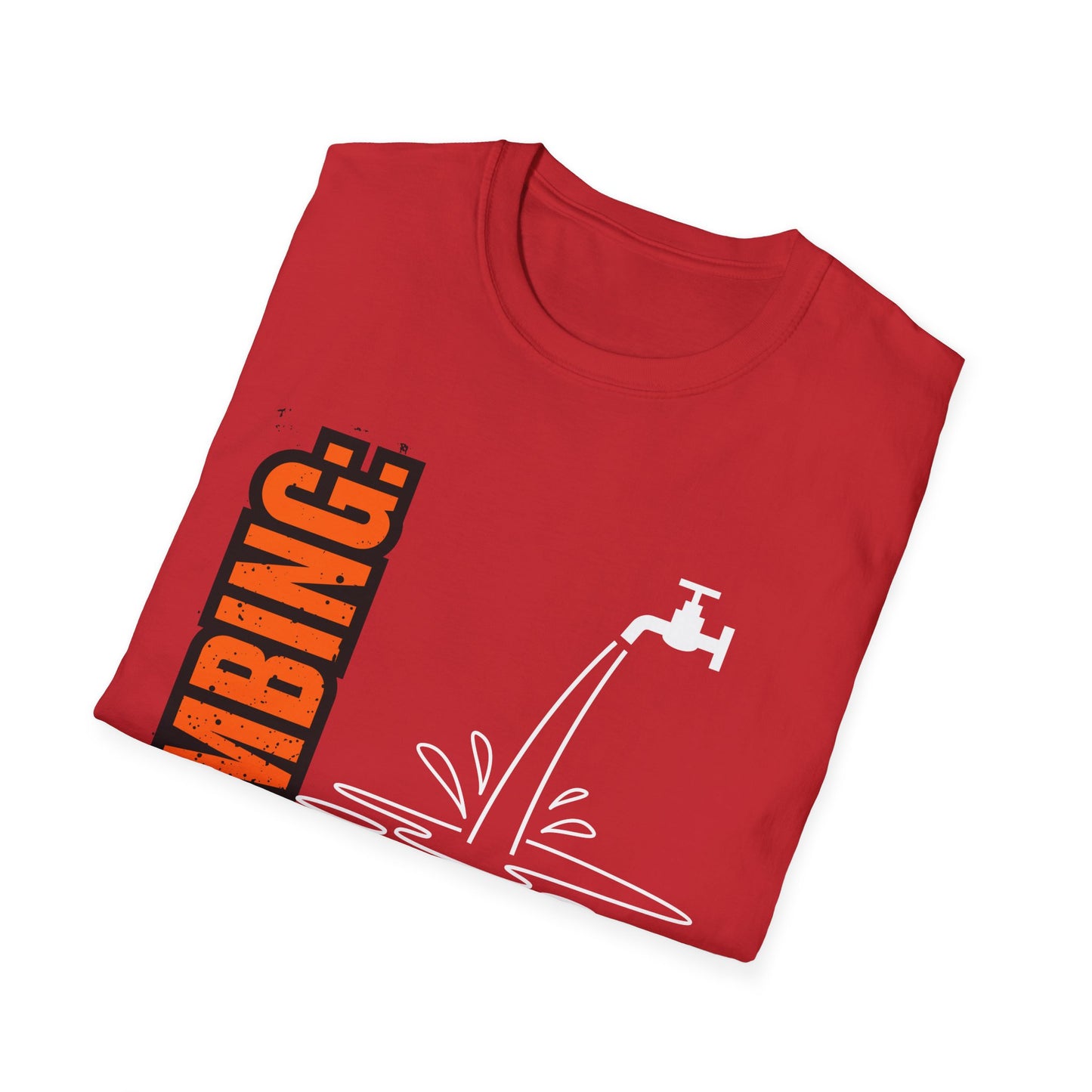 Plumbing Flow State Tee, Unisex Softstyle T-Shirt, Casual Workwear, Gift for Plumbers, Home Improvement Enthusiasts
