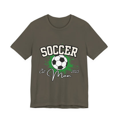 Soccer Mom Pride Unisex Jersey Tee, Sports Shirt, Gift for Soccer Lovers, Casual Wear, Athletic Tee, Soccer Mom Gift