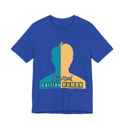 Limited Edition Human Tee - Unisex Jersey Short Sleeve T-Shirt, Casual Wear, Gift for Him/Her, Fun Birthday Gift, Trendy Graphic Tee