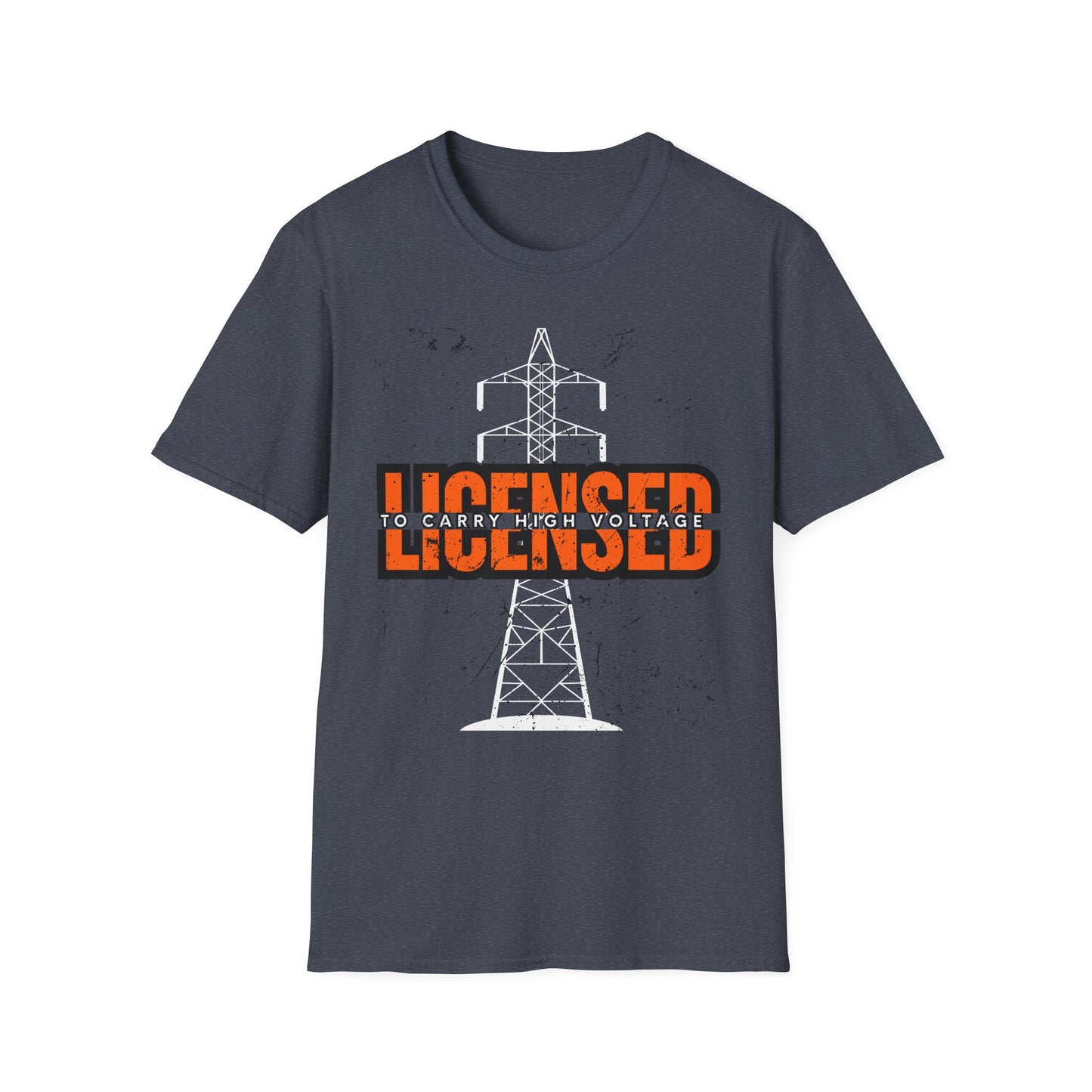 Licensed Electrician Vintage Style Unisex T-Shirt, Casual Wear, Graphic Tee for Everyday Use, Gift for Friends, Trendy Apparel