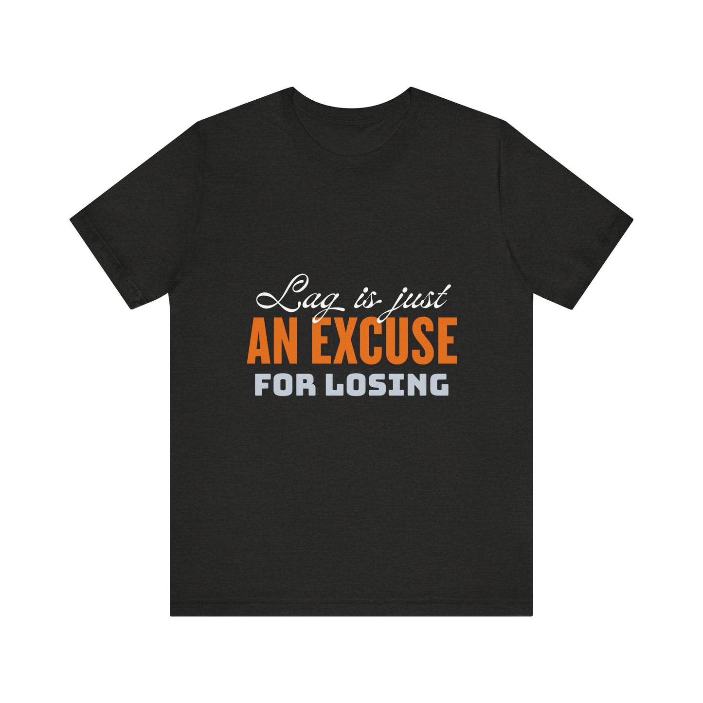 Motivational Fitness Tee, Unisex Jersey Short Sleeve Tee - 'Laziness is just an excuse for losing', Workout Apparel, Gym Shirt, Gift [...]