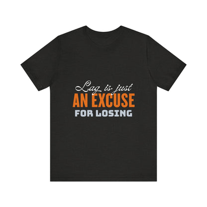 Motivational Fitness Tee, Unisex Jersey Short Sleeve Tee - 'Laziness is just an excuse for losing', Workout Apparel, Gym Shirt, Gift [...]