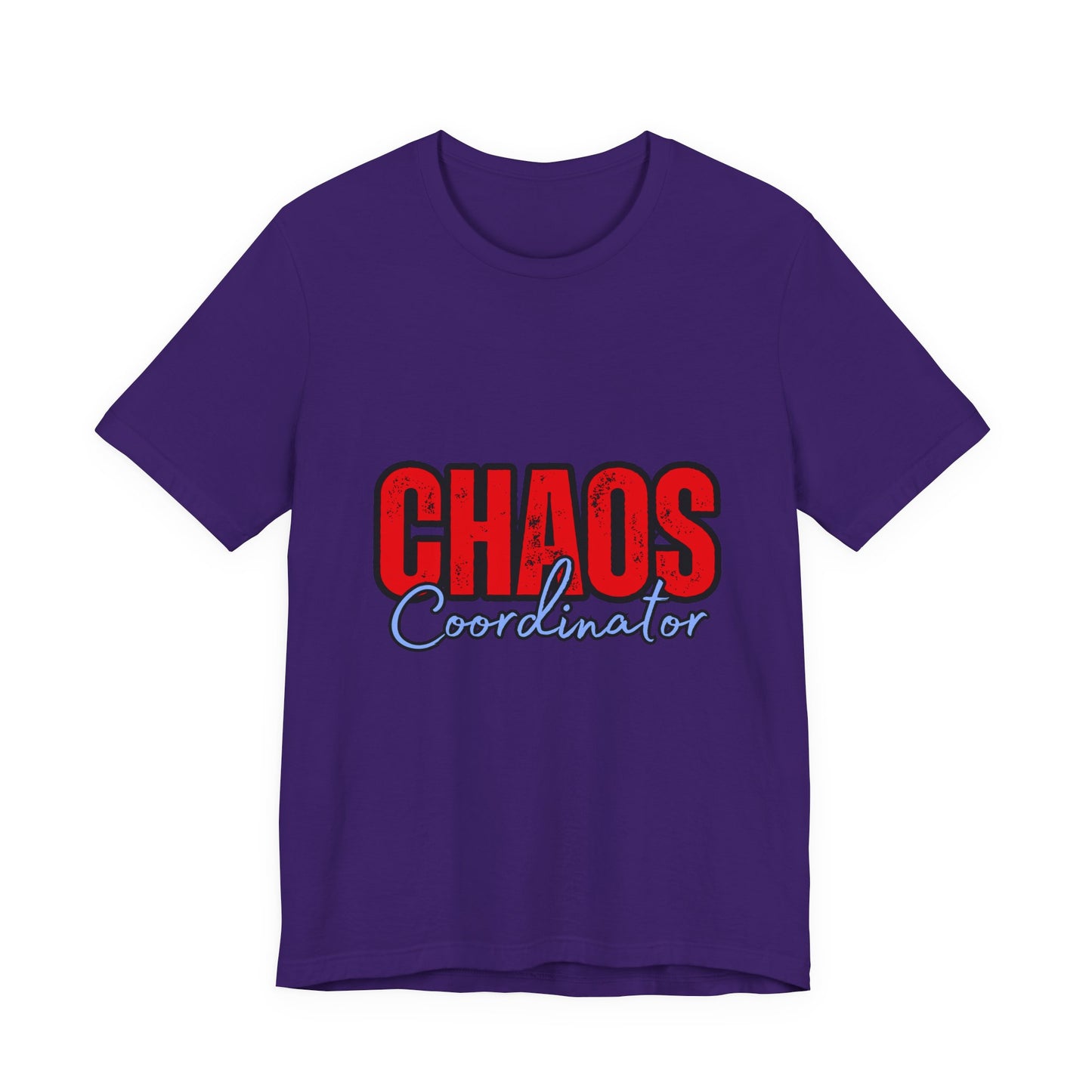 Chaos Coordinator Unisex Jersey Tee | Fun Everyday T-Shirt, Gift for Moms, Family Reunion Wear, Casual Style, Birthday Present