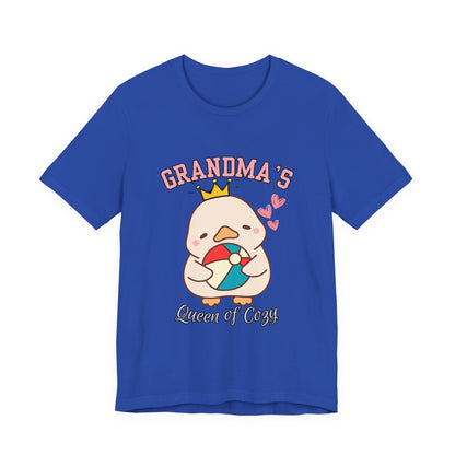 Grandma's Queen of Corgis Tee, Cute Pet Lovers Shirt, Gift for Dog Moms, Unique Grandma Gift, Casual T-Shirt, Fun Animal Tee
