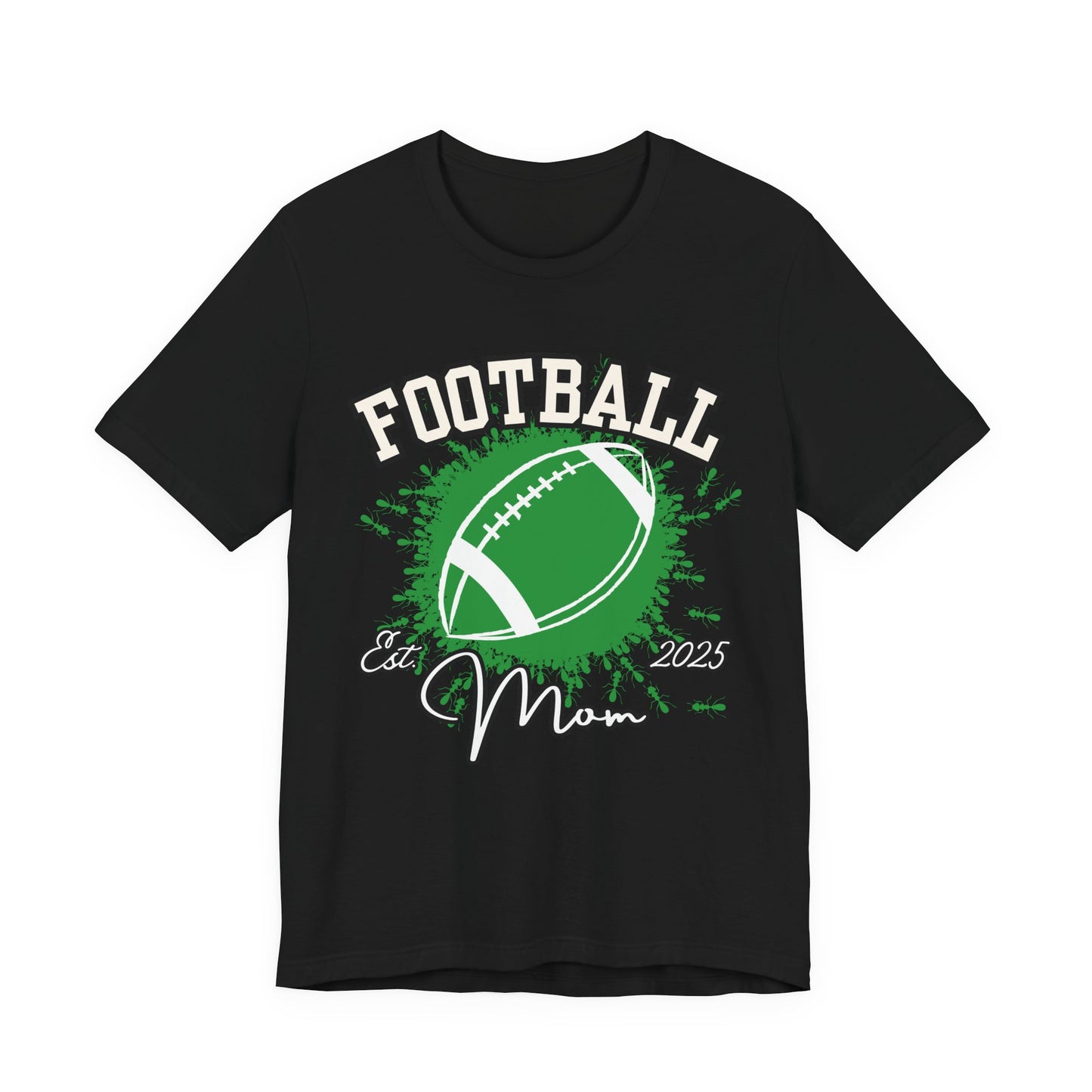 Football Mom Tee, Unisex Short Sleeve T-Shirt, Perfect Gift for Sports Moms, Game Day Apparel, Casual Weekend Wear