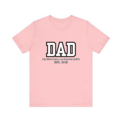 Dad Est. 1986 Unisex Tee - Gift for Father's Day, Birthday Tee, Casual Wear, Family T-Shirt, Dad's Day Out