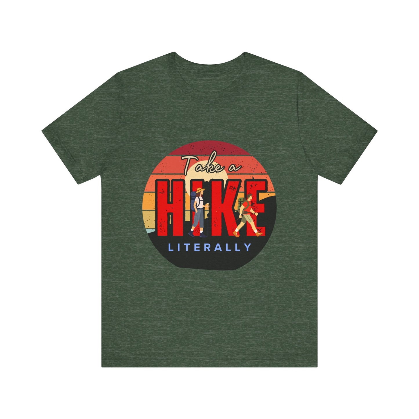 Take a Hike Unisex Tee | Outdoor Adventure T-Shirt, Nature Lover Gift, Hiking Apparel, Funny Hiking Shirt, Casual Statement Tee